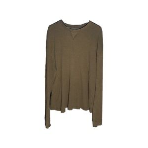 Khaki grandpa sweater